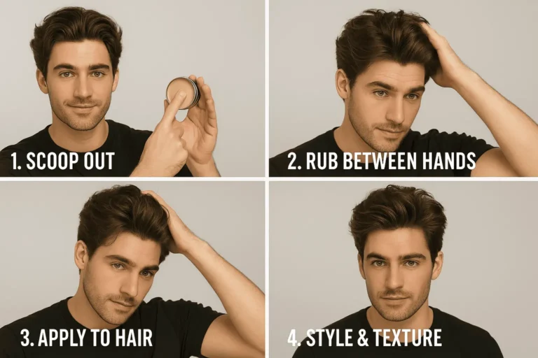 How to Use Hair Clay for Men