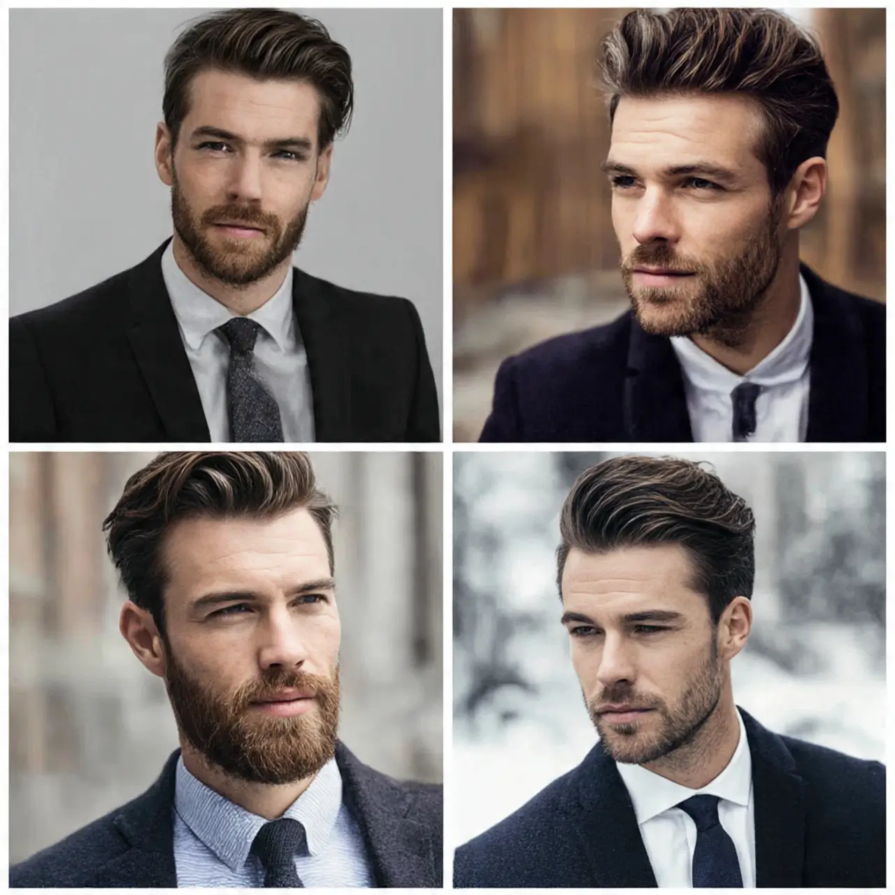 corporate beard styles for men, f