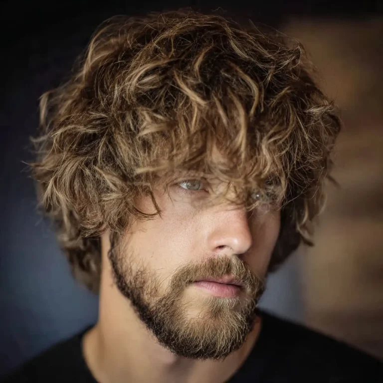 Men’s Shaggy Hairstyles – Messy, Textured