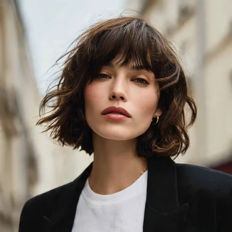Top 20 Shaggy French Bob Hairstyles: Effortless Parisian Chic for 2026