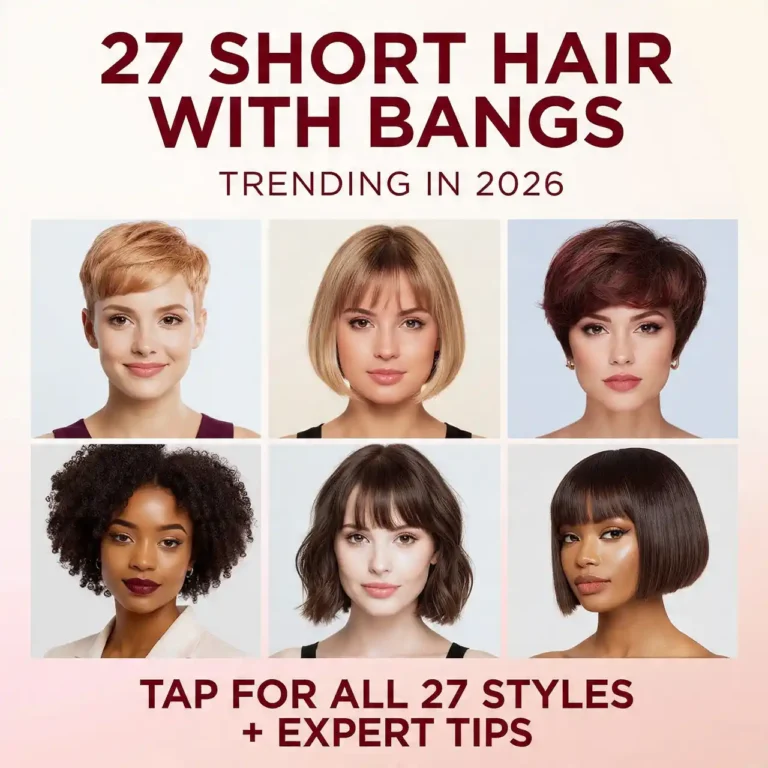 27 Short Hair with Bangs Trending in 2026: The Ultimate Style Revolution