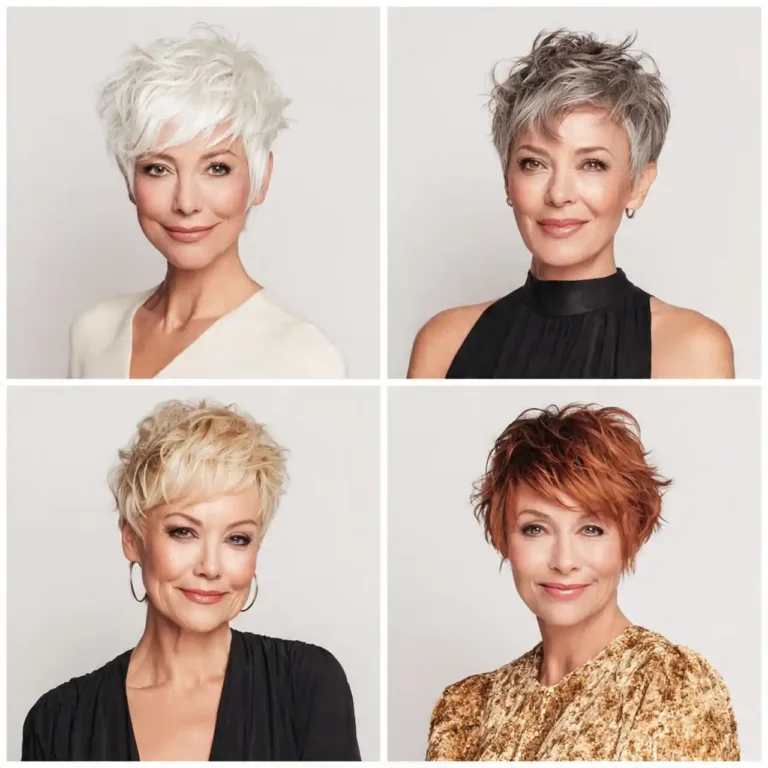 20 Edgy Choppy Pixie Cuts Over 50 That Turn Heads