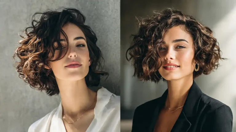 25 Beautiful Medium Curly Bob Hairstyles That Look Voluminous, Stylish & Effortless