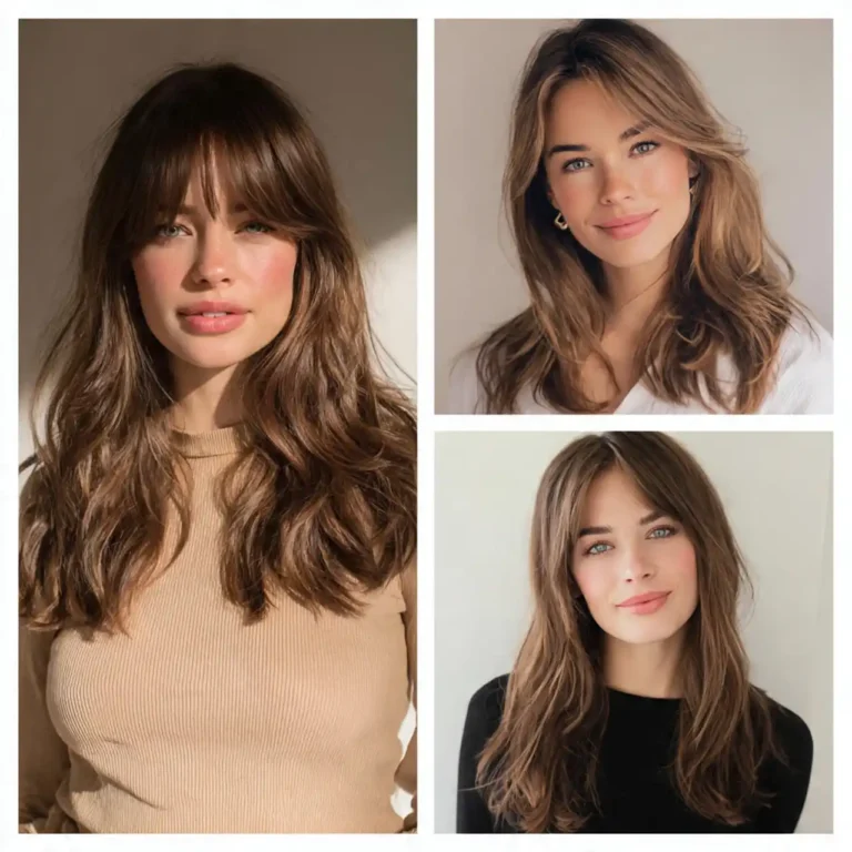 17 Long Haircuts That Flatter a Round Face and Instantly Look Balanced