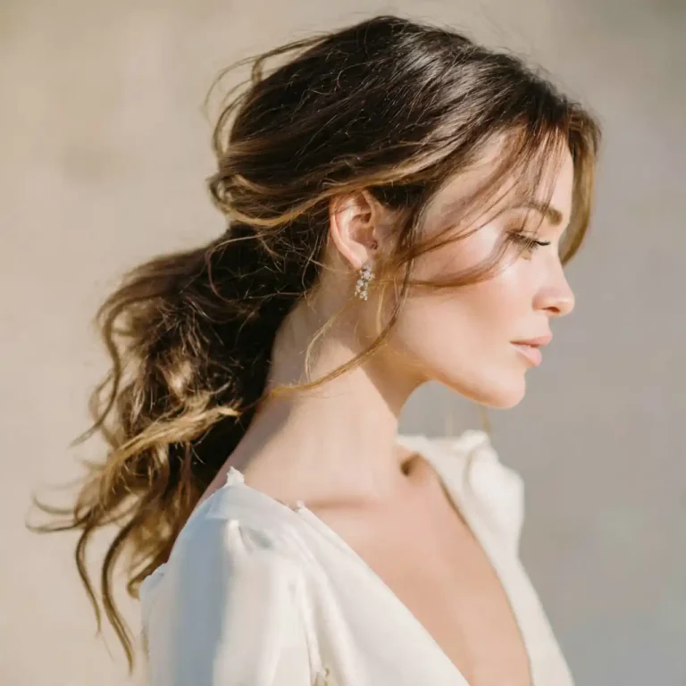 27 Ponytail Wedding Hairstyles That Look Elegant, Romantic, and Timeless