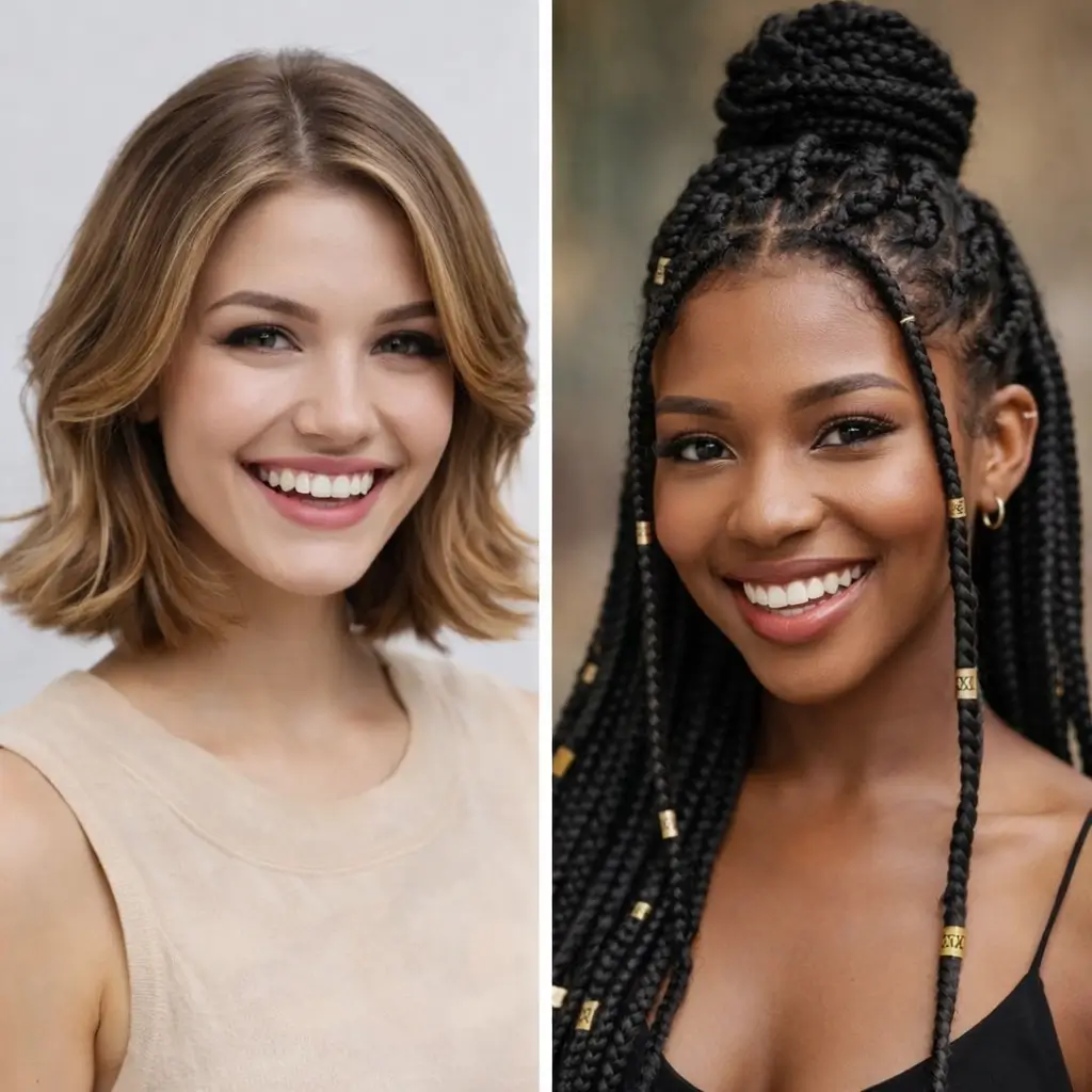 butterfly hairstyle ideas, black women hairstyles