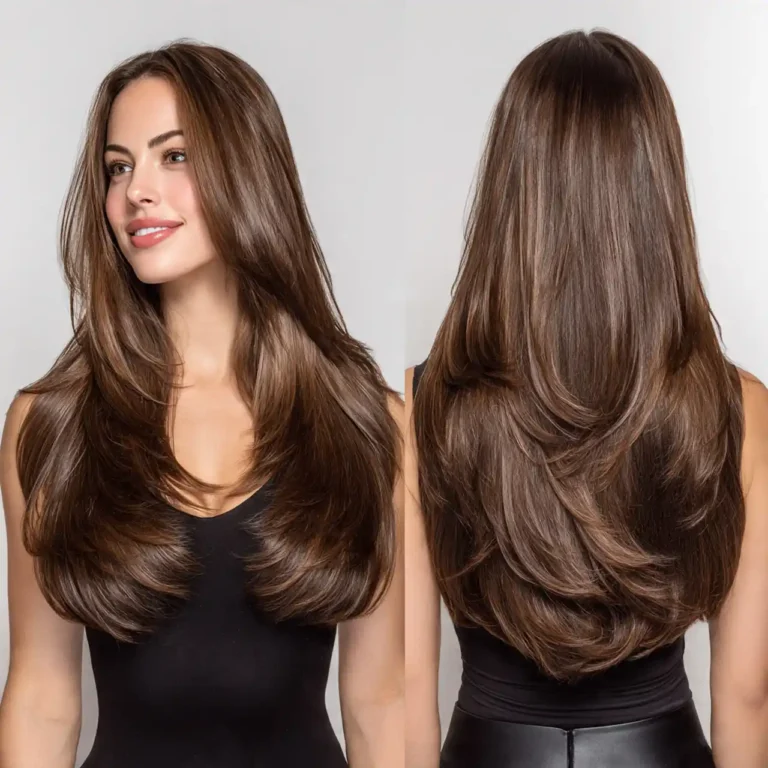 22+ Butterfly Haircut Ideas with Layers That Make Long Hair Feel Light and Full