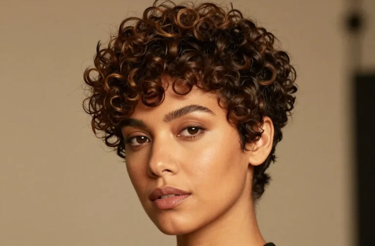 Curly Pixie Cuts for Round Faces: Cute & Volume-Friendly Looks to Try That Pop