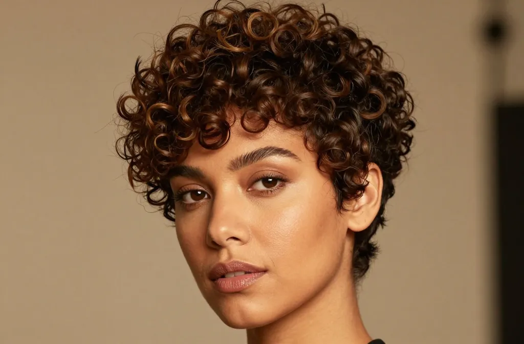 Curly Pixie Cuts for Round Faces: Cute & Volume-Friendly Looks to Try That Pop