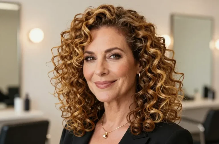 22 Chic Curly Hairstyles for Women Over 50 That Look Absolutely Stunning ✨