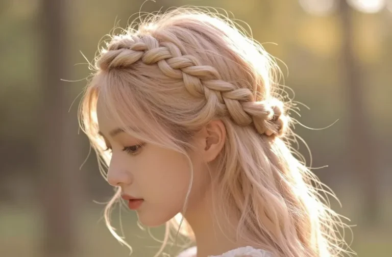 20 Braided Crown Hairstyles Half Up That Look Straight Out of a Fairytale Debut