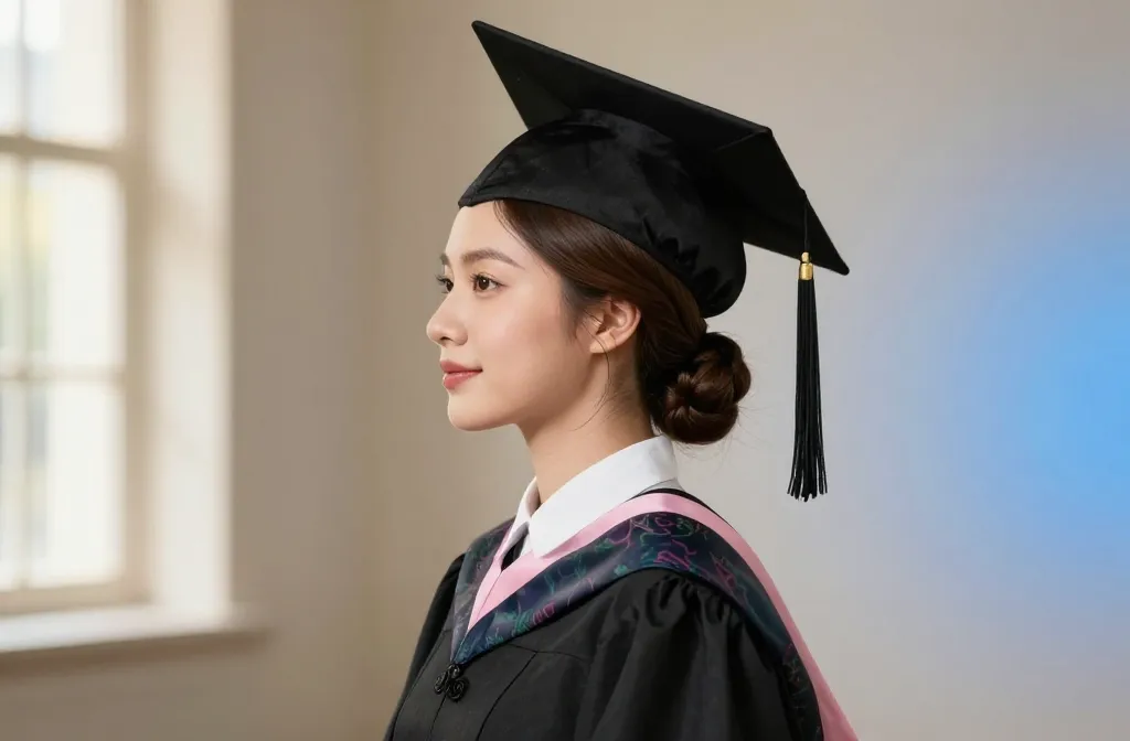 23 Beautiful Graduation Hairstyles for Long Hair Under Your Cap