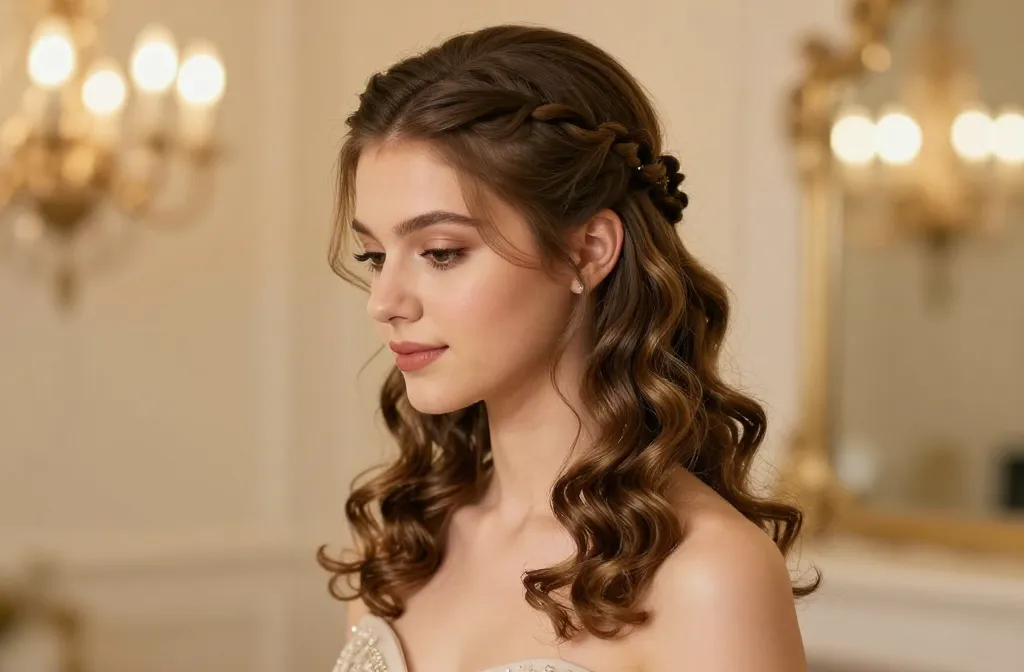 27 Gorgeous Half Up Half Down Prom Hairstyles You'll Want to Copy in 2026