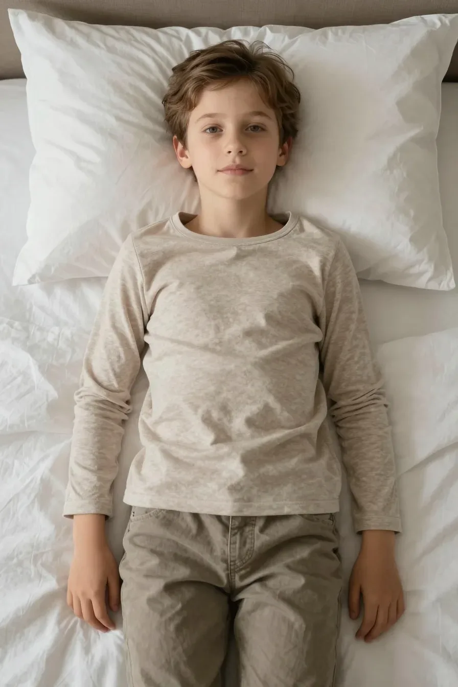 Morning scene of a bedroom with soft lighting and a neatly made bed, pillows arranged, color-coordinated scheme, natural fibers; no text, no words, no letters, no watermark, no logo. wholesome family-friendly safe-for-work image. If any human appears, use tasteful modest everyday clothing with upper body, shoulders, chest, torso, waist and legs covered, natural simple relatable styling, calm neutral mood, appropriate for a general audience. high quality photorealistic image, sharp focus, natural true-to-life colors, coherent realistic anatomy, exactly two arms per visible person, exactly two hands per visible person, five fingers on each visible hand, one unique natural face per visible person, balanced facial symmetry, one clear main subject, uncluttered background, only props that directly match the article topic and section