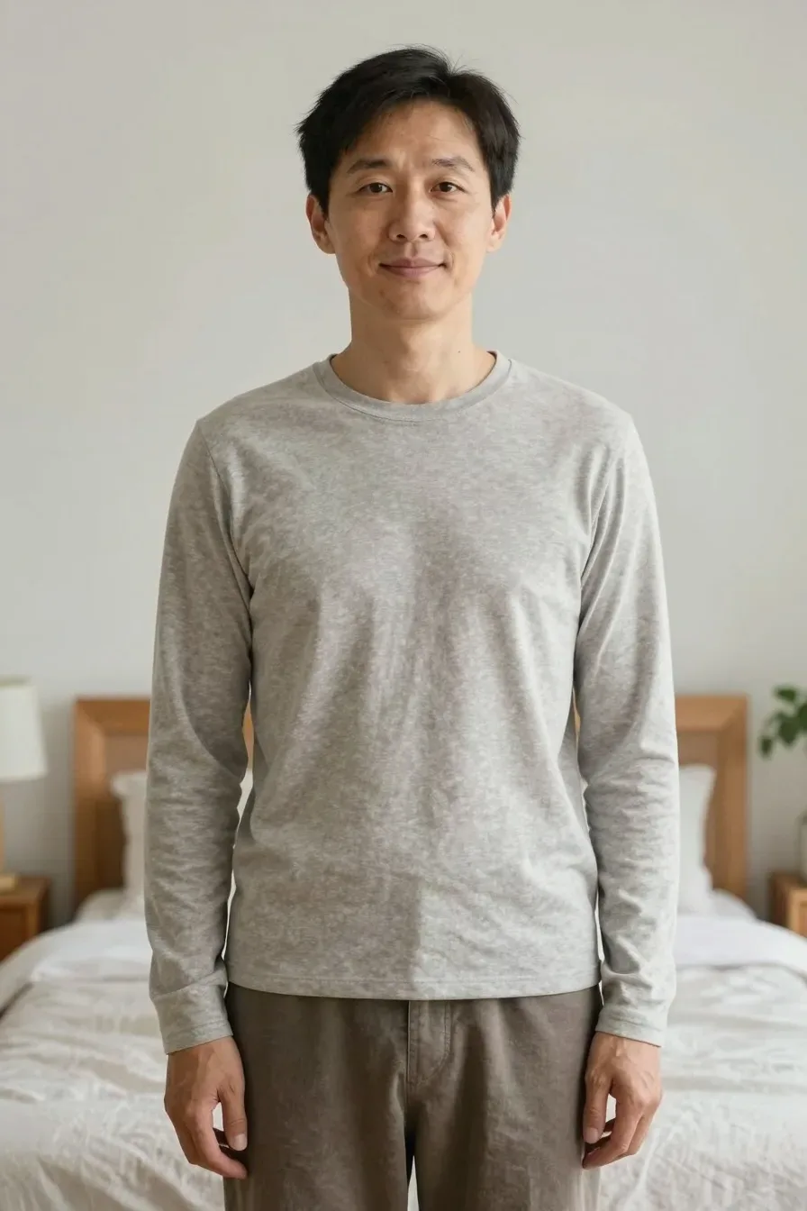 Soft Everyday Glow variant: a different room setting showing a bedside lamp, plant, and soft textiles, candid home environment; no text, no words, no letters, no watermark, no logo. wholesome family-friendly safe-for-work image. If any human appears, use tasteful modest everyday clothing with upper body, shoulders, chest, torso, waist and legs covered, natural simple relatable styling, calm neutral mood, appropriate for a general audience. high quality photorealistic image, sharp focus, natural true-to-life colors, coherent realistic anatomy, exactly two arms per visible person, exactly two hands per visible person, five fingers on each visible hand, one unique natural face per visible person, balanced facial symmetry, one clear main subject, uncluttered background, only props that directly match the article topic and section