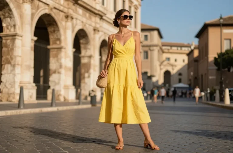 15 Chic Rome Summer Outfit Ideas You'll Love for a Stylish Vacation