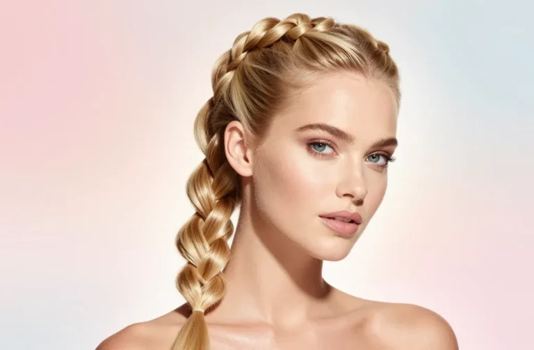 13 Blonde Braided Ponytail Hairstyles You'll Want to Copy ✨