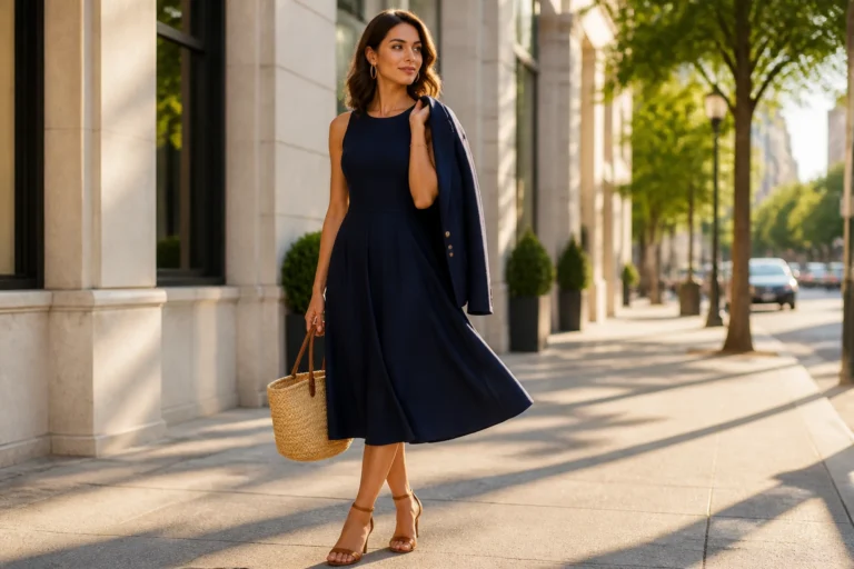 15 Navy Blue Outfit Ideas for Women That Never Go Out of Style