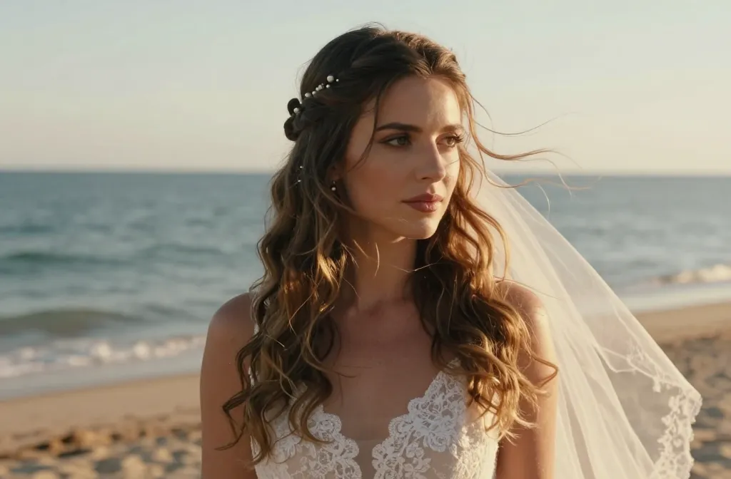 15 Elegant Beach Wedding Hairstyles That Never Go Out of Style