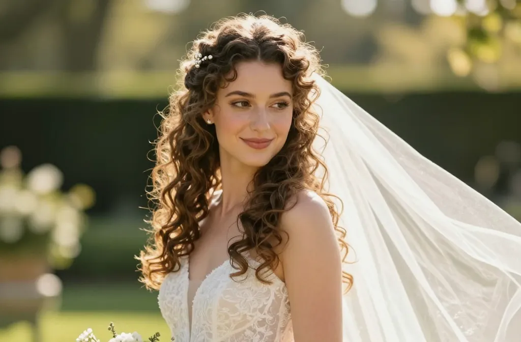 15 Stunning Natural Curly Wedding Hairstyles Every Bride Will Love ⭐