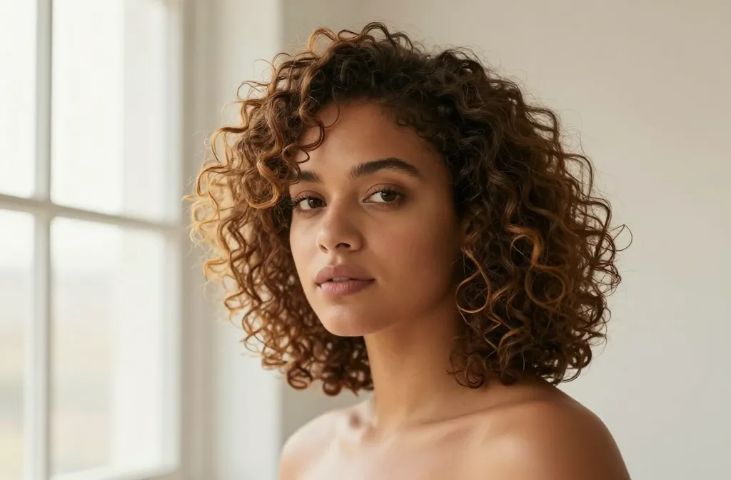 17 Curly Hairstyles for Chubby Faces That Add Volume Beautifully
