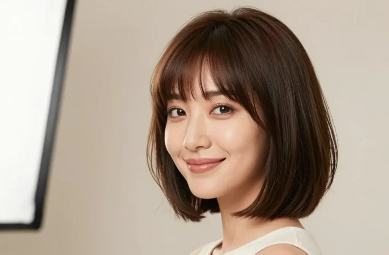17 Short Hairstyles for Chubby Faces That Look Gorgeous