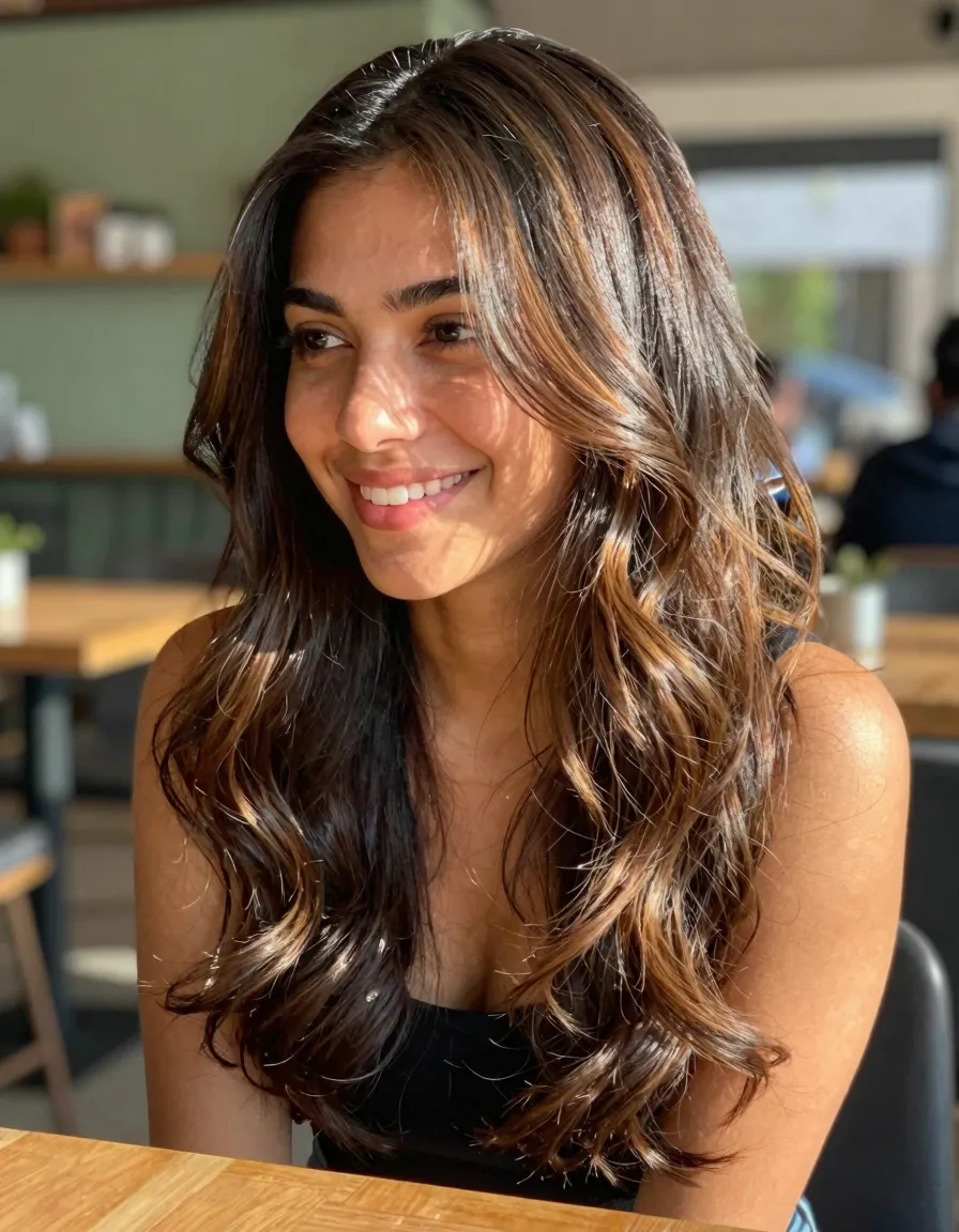 Bronzed Espresso Balayage
