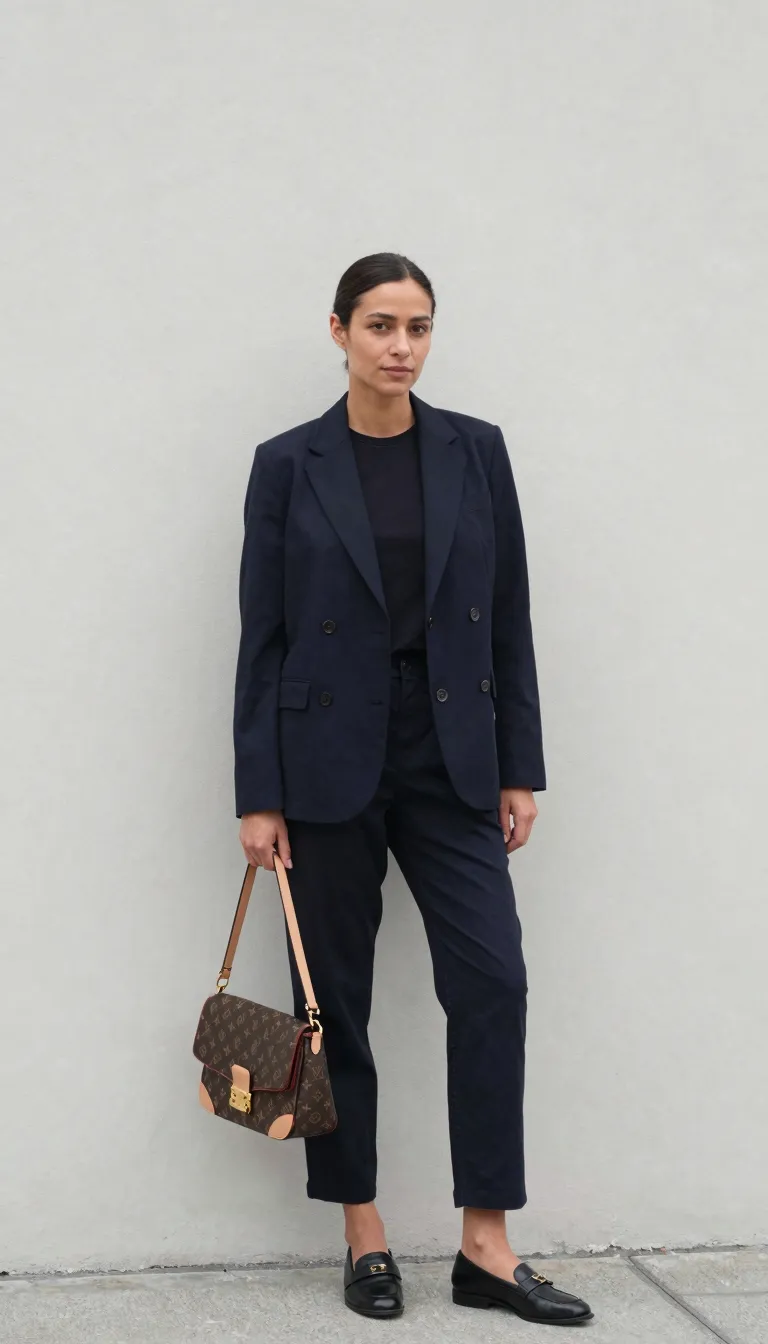 Monogramless Designer-Inspired Bag Outfit