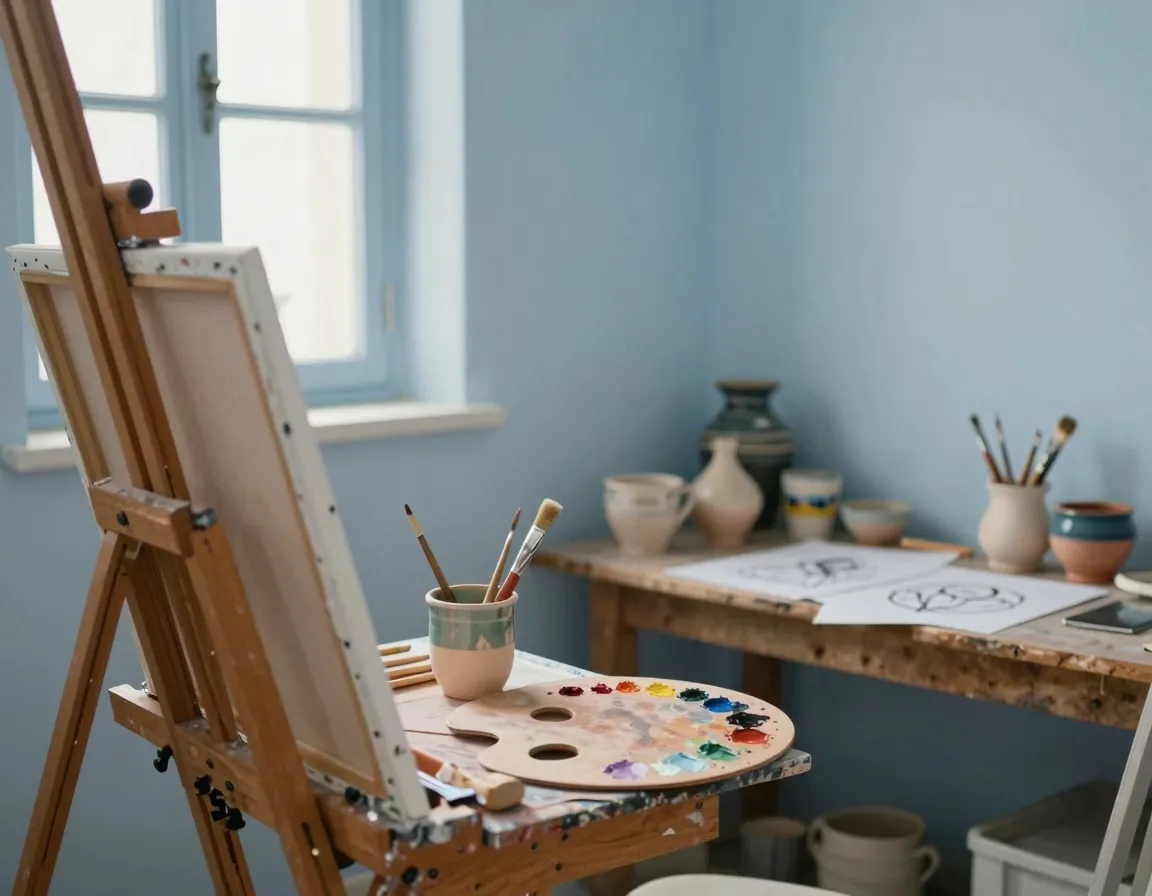 Quiet Art Studio With Friendly Local Artists