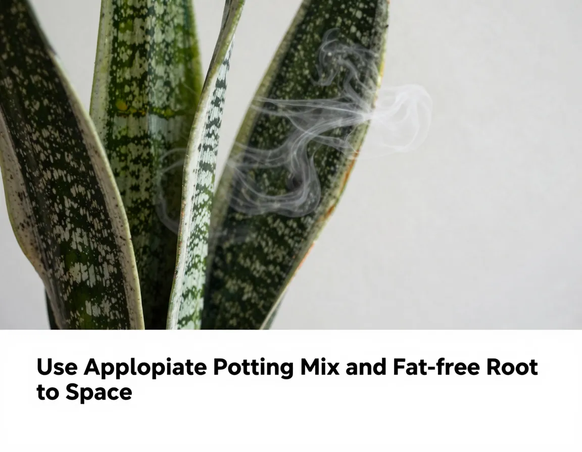 Use Appropriate Potting Mix and Fat-Free Root Space